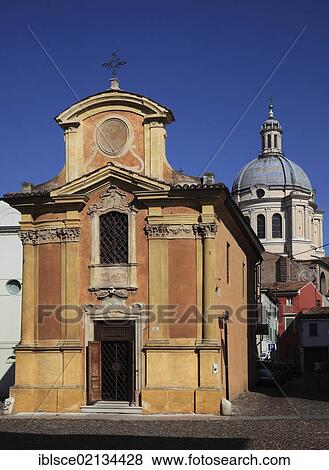 Chiesa della Madonna del Terremoto, dome of the cathedral at back, Mantua, Mantova, Lombardy, Italy, Europe View Large Photo Image Stock Photo - Chiesa della Madonna del Terremoto, dome of the cathedral at back, Mantua, Mantova, Lombardy, Italy, Europe. Fotosearch