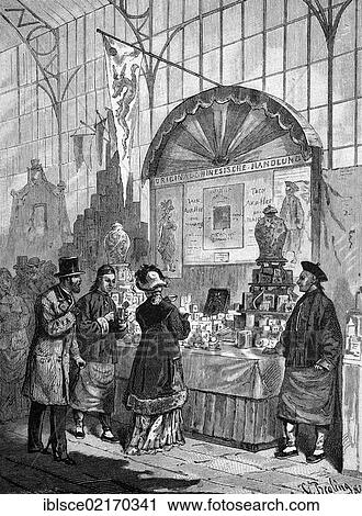 Chinese merchant at a cooking exhibition in Leipzig, Saxony, Germany, historical engraving, 1883, Europe View Large Photo Image Stock Image - Chinese merchant at a cooking exhibition in Leipzig, Saxony, Germany, historical engraving, 1883, Europe. Fotosearch