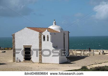 Church, Chapel, Igreja de Nossa Senhora da Grace, Fortaleza de Sagres, Algarve, Portugal, Europe View Large Photo Image Picture - Church, Chapel, Igreja de Nossa Senhora da Grace, Fortaleza de Sagres, Algarve, Portugal, Europe. Fotosearch