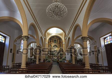 Church Nuestra Señora del Socorro, interior view, Tejeda, Barranco de Tejeda, Gran Canaria, Canary Islands, Spain, Europe View Large Photo Image Stock Photo - Church Nuestra Señora del Socorro, interior view, Tejeda, Barranco de Tejeda, Gran Canaria, Canary Islands, Spain, Europe. Fotosearch