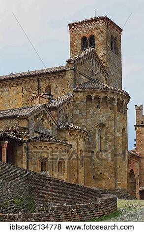 Church of Santa Maria in Castell Arquato, Emilia Romagna, Italy, Europe View Large Photo Image Stock Photo - Church of Santa Maria in Castell Arquato, Emilia Romagna, Italy, Europe. Fotosearch