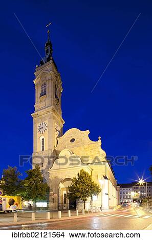 Picture - Church of St. George, Eisenach, Thuringia, Germany, Europe, PublicGround, Europe. Fotosearch