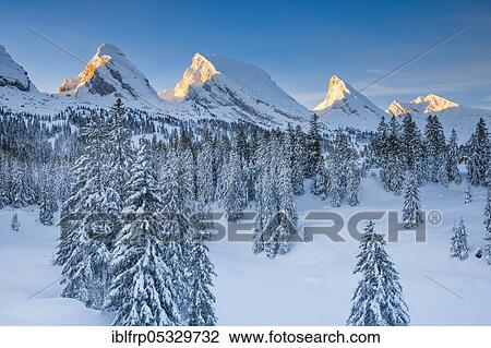 Churfirsten, Toggenburg, Switzerland, Europe View Large Photo Image Stock Image - Churfirsten, Toggenburg, Switzerland, Europe. Fotosearch