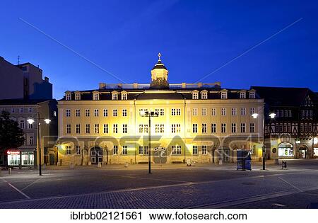 Stock Image - City Castle, Eisenach, Thuringia, Germany, Europe, PublicGround, Europe. Fotosearch