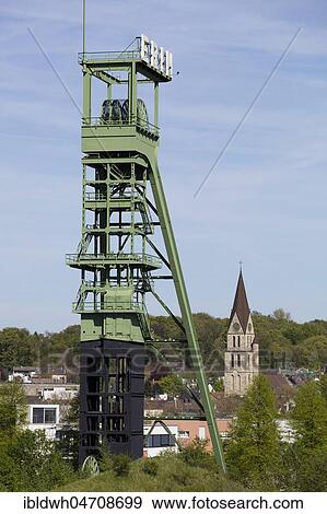City view with winding tower, old town, Castrop-Rauxel, Ruhr area, North Rhine-Westphalia, Germany, Europe View Large Photo Image Stock Photo - City view with winding tower, old town, Castrop-Rauxel, Ruhr area, North Rhine-Westphalia, Germany, Europe. Fotosearch