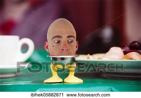 Clown as breakfast egg, Berlin, Germany, Europe View Large Photo Image Stock Image - Clown as breakfast egg, Berlin, Germany, Europe. Fotosearch