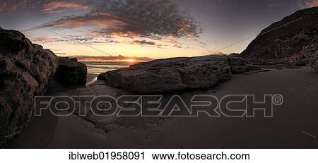 Stock Image - Coast near Noordhoek, South Africa, Africa. Fotosearch