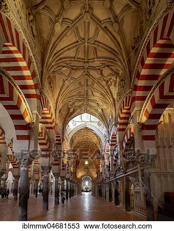 Columned hall with arches in Moorish style, prayer hall of the former mosque, Mezquita-Catedral de Córdoba or Cathedral of the Conception of Our Lady, Córdoba, province of Cordoba, Andalusia, Spain, Europe View Large Photo Image Stock Image - Columned hall with arches in Moorish style, prayer hall of the former mosque, Mezquita-Catedral de Córdoba or Cathedral of the Conception of Our Lady, Córdoba, province of Cordoba, Andalusia, Spain, Europe. Fotosearch