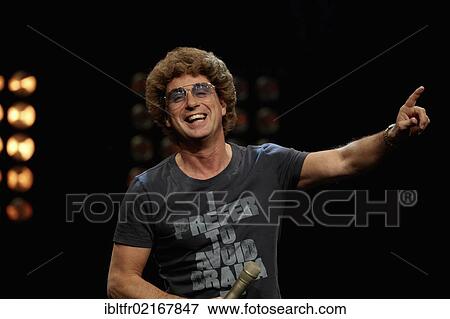 Stock Photo - Comedian Atze Schroeder during a show in Koblenz, Rhineland-Palatinate, Germany, Europe. Fotosearch