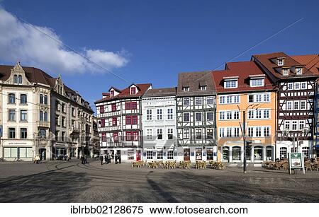Commercial buildings in Domplatz square, Erfurt, Thuringia, Germany, Europe, PublicGround, Europe View Large Photo Image Stock Photography - Commercial buildings in Domplatz square, Erfurt, Thuringia, Germany, Europe, PublicGround, Europe. Fotosearch
