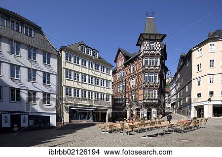 Commercial buildings on the market square, Upper Town, Marburg, Hesse, Germany, Europe, PublicGround, Europe View Large Photo Image Picture - Commercial buildings on the market square, Upper Town, Marburg, Hesse, Germany, Europe, PublicGround, Europe. Fotosearch