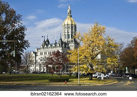 Connecticut State Capitol, seat of the Senate and the House of Representatives, the offices of the Governor and the Vice Governor, Hartford, Connecticut, USA, North America View Large Photo Image Picture - Connecticut State Capitol, seat of the Senate and the House of Representatives, the offices of the Governor and the Vice Governor, Hartford, Connecticut, USA, North America. Fotosearch