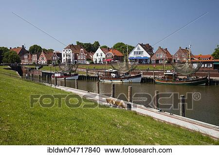 Crab cutter, harbor, Greetsiel, Krummhörn, East Frisia, Lower Saxony, Germany, Europe View Large Photo Image Stock Image - Crab cutter, harbor, Greetsiel, Krummhörn, East Frisia, Lower Saxony, Germany, Europe. Fotosearch