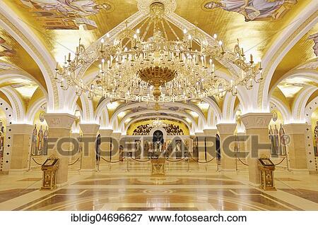 Crypt inside Saint Sava church, Belgrade, Serbia, Europe View Large Photo Image Stock Photo - Crypt inside Saint Sava church, Belgrade, Serbia, Europe. Fotosearch