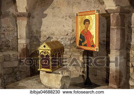Crypt of Basilica Saint Julien of Brioude, Romanesque art, Haute-Loire department, Auvergne-Rhône-Alpes, France, Europe View Large Photo Image Stock Image - Crypt of Basilica Saint Julien of Brioude, Romanesque art, Haute-Loire department, Auvergne-Rhône-Alpes, France, Europe. Fotosearch