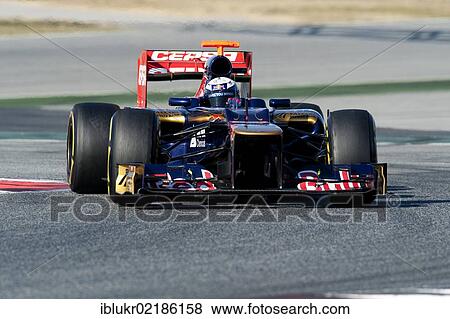 Daniel Ricciardo, AUS, Scuderia Toro Rosso-Ferrari STR7, during the Formula 1 testing sessions, 21-24/2/2012, at the Circuit de Catalunya in Barcelona, Spain, Europe View Large Photo Image Stock Photo - Daniel Ricciardo, AUS, Scuderia Toro Rosso-Ferrari STR7, during the Formula 1 testing sessions, 21-24/2/2012, at the Circuit de Catalunya in Barcelona, Spain, Europe. Fotosearch