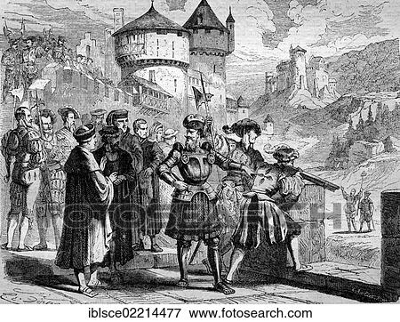 Demand for the surrender of Weinsberg, Baden-Wuerttemberg, Germany, historical wood engraving, circa 1888, Europe View Large Photo Image Stock Photo - Demand for the surrender of Weinsberg, Baden-Wuerttemberg, Germany, historical wood engraving, circa 1888, Europe. Fotosearch
