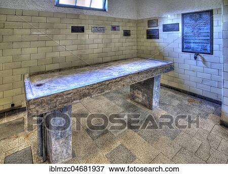 Dissection room, Flossenbürg concentration camp memorial, Flossenbürg, Upper Palatinate, Bavaria, Germany, Europe View Large Photo Image Stock Photo - Dissection room, Flossenbürg concentration camp memorial, Flossenbürg, Upper Palatinate, Bavaria, Germany, Europe. Fotosearch