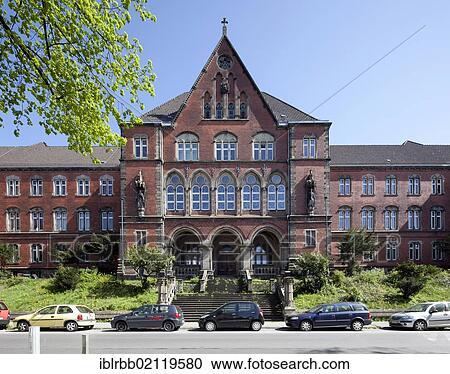 Stock Image - District Court, Justice Centre Aachen, Aachen, North Rhine-Westphalia, Germany, Europe, PublicGround, Europe. Fotosearch
