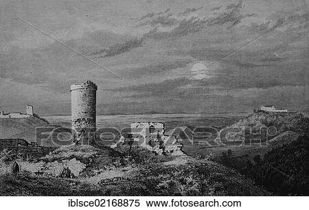Drei Gleichen, a medieval castle ensemble, Thuringia, Germany, historical engraving, 1883, Europe View Large Photo Image Stock Photography - Drei Gleichen, a medieval castle ensemble, Thuringia, Germany, historical engraving, 1883, Europe. Fotosearch