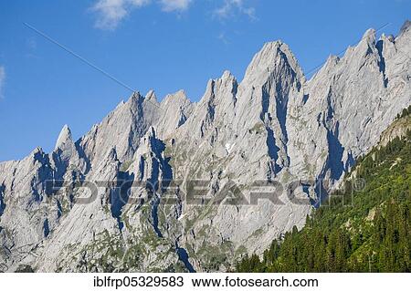 Stock Image - Engelhoerner, Bernese Oberland, Switzerland, Engelhörner, Europe. Fotosearch