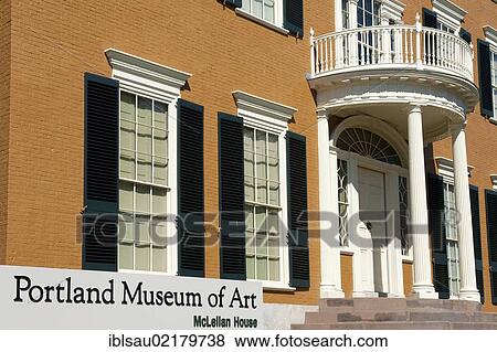 Entrance and facade, Portland Museum of Art, Portland, Maine, New England, USA, North America View Large Photo Image Stock Photo - Entrance and facade, Portland Museum of Art, Portland, Maine, New England, USA, North America. Fotosearch
