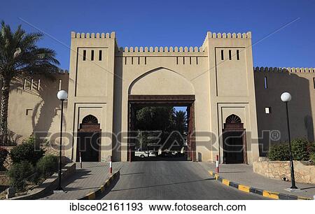 Entrance gate, Fort Nizwa, Oman, Arabian Peninsula, Middle East, Asia View Large Photo Image Stock Image - Entrance gate, Fort Nizwa, Oman, Arabian Peninsula, Middle East, Asia. Fotosearch