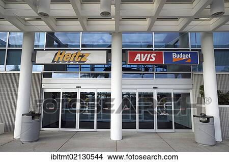Entrance to the airport in Saint Petersburg, signs of rental car companies, Florida, United States, USA, North America View Large Photo Image Picture - Entrance to the airport in Saint Petersburg, signs of rental car companies, Florida, United States, USA, North America. Fotosearch