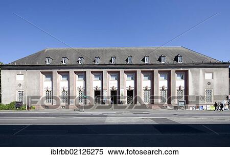 Stock Photography - Ernst-von-Huelsen Building, Philipps University Marburg, Museum, Marburg, Hesse, Germany, Europe, PublicGround, Europe. Fotosearch
