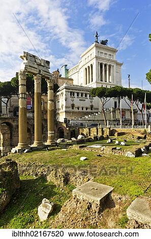 Excavation site in front of the Vittorio Emanuele II Monument, Rome, Italy, Europe View Large Photo Image Stock Image - Excavation site in front of the Vittorio Emanuele II Monument, Rome, Italy, Europe. Fotosearch