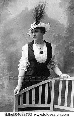Fashion, hat fashion, woman with feathers on hat, 1910s, Germany, Europe View Large Photo Image Stock Image - Fashion, hat fashion, woman with feathers on hat, 1910s, Germany, Europe. Fotosearch