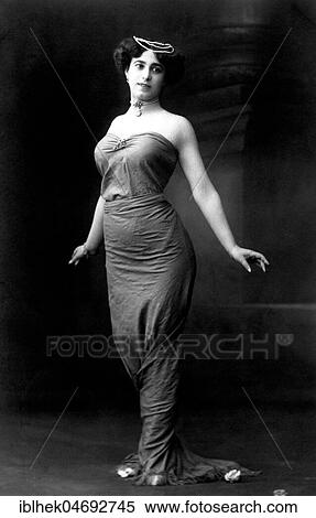 Fashion, Woman in Evening Dress, 1920s, Germany, Europe View Large Photo Image Stock Photography - Fashion, Woman in Evening Dress, 1920s, Germany, Europe. Fotosearch