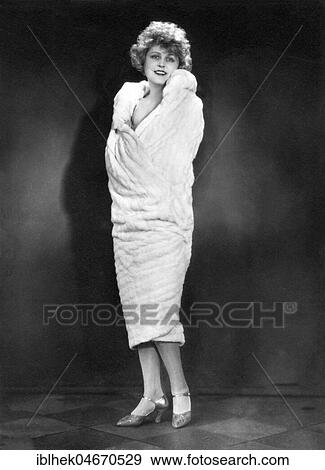 Fashion, Woman with white fur coat, mink, 1920s, Germany, Europe View Large Photo Image Stock Photo - Fashion, Woman with white fur coat, mink, 1920s, Germany, Europe. Fotosearch