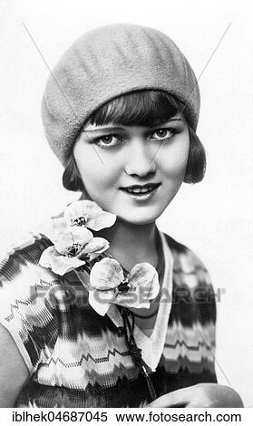 Fashion, young woman with hat, 1920s, Germany, Europe View Large Photo Image Stock Photography - Fashion, young woman with hat, 1920s, Germany, Europe. Fotosearch