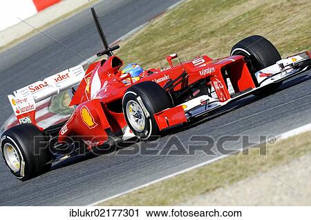 Fernando Alonso, SPA, Ferrari F2012, Formula 1 testing sessions, February 2012, Barcelona, Spain, Europe View Large Photo Image Stock Image - Fernando Alonso, SPA, Ferrari F2012, Formula 1 testing sessions, February 2012, Barcelona, Spain, Europe. Fotosearch