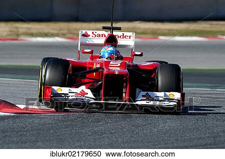 Fernando Alonso, SPA, Ferrari F2012, Formula 1 testing sessions, February 2012, Barcelona, Spain, Europe View Large Photo Image Stock Image - Fernando Alonso, SPA, Ferrari F2012, Formula 1 testing sessions, February 2012, Barcelona, Spain, Europe. Fotosearch