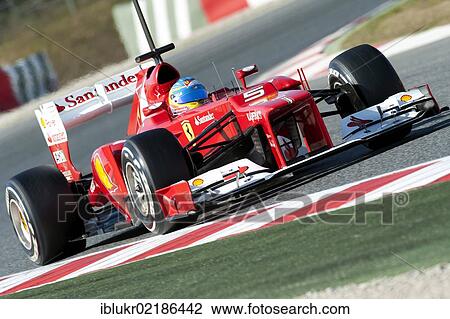 Fernando Alonso, SPA, Ferrari F2012, Formula 1 testing sessions, 21–24/2/2012, at the Circuit de Catalunya, Barcelona, Spain, Europe View Large Photo Image Stock Image - Fernando Alonso, SPA, Ferrari F2012, Formula 1 testing sessions, 21–24/2/2012, at the Circuit de Catalunya, Barcelona, Spain, Europe. Fotosearch