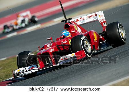 Fernando Alonso, SPA, Ferrari F2012, Formula 1 testing sessions, February 2012, Barcelona, Spain, Europe View Large Photo Image Stock Photo - Fernando Alonso, SPA, Ferrari F2012, Formula 1 testing sessions, February 2012, Barcelona, Spain, Europe. Fotosearch