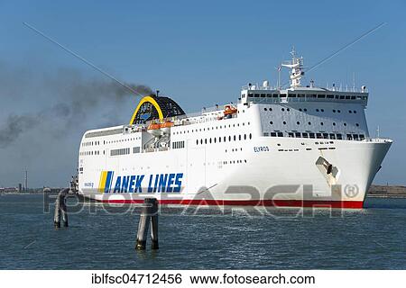 Ferry Elyros, Anek Lines, Venice, Italy, Europe View Large Photo Image Stock Photograph - Ferry Elyros, Anek Lines, Venice, Italy, Europe. Fotosearch