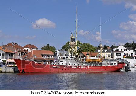 Fireboat"Fehmarnbelt" in the port of Neustadt in Holstein, Schleswig-Holstein, Northern Germany, Germany, Europe View Large Photo Image Picture - Fireboat"Fehmarnbelt" in the port of Neustadt in Holstein, Schleswig-Holstein, Northern Germany, Germany, Europe. Fotosearch