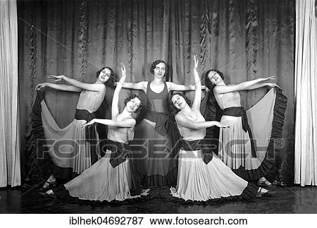Five female dancers 1910s, Germany, Europe View Large Photo Image Stock Photo - Five female dancers 1910s, Germany, Europe. Fotosearch