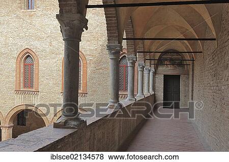 Stock Photo - Fontanellato Castle, Rocca Sanvitale, Emilia Romagna, Italy, Europe. Fotosearch