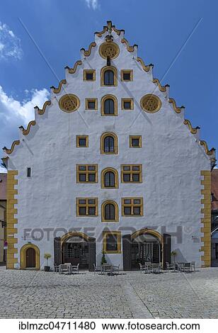 Former Franciscan monastery, 1287, since 1585 Kornhaus, since 1977 civic hall and Hotel Restaurant Klösterle, Nördlingen, Bavaria, Germany, Europe View Large Photo Image Stock Image - Former Franciscan monastery, 1287, since 1585 Kornhaus, since 1977 civic hall and Hotel Restaurant Klösterle, Nördlingen, Bavaria, Germany, Europe. Fotosearch