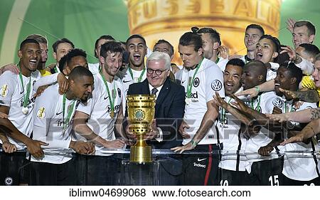 Frank-Walter Steinmeier President Federal Republic of Germany Federal President presenting the cup to Eintracht Frankfurt, DFB Cup Final 2018, Olympic Stadium Berlin, Germany, Europe View Large Photo Image Stock Photo - Frank-Walter Steinmeier President Federal Republic of Germany Federal President presenting the cup to Eintracht Frankfurt, DFB Cup Final 2018, Olympic Stadium Berlin, Germany, Europe. Fotosearch