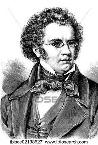 Franz Peter Schubert, 1797 - 1828, an Austrian composer, historic wood engraving, about 1897 View Large Photo Image Stock Photo - Franz Peter Schubert, 1797 - 1828, an Austrian composer, historic wood engraving, about 1897. Fotosearch
