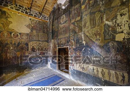 Frescoes in Byzantine Church of the Resurrection, Kisha e Ristozit, Mborje near Korca, Korça region, Albania, Europe View Large Photo Image Stock Photograph - Frescoes in Byzantine Church of the Resurrection, Kisha e Ristozit, Mborje near Korca, Korça region, Albania, Europe. Fotosearch