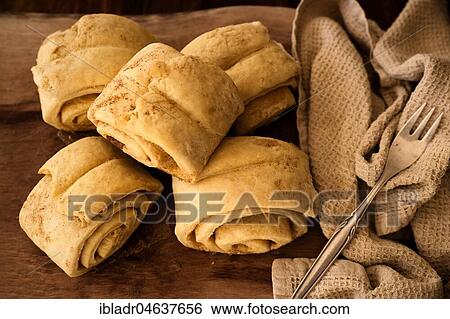 Freshly baked cinnamon buns, food still-life, studio shot View Large Photo Image Stock Photograph - Freshly baked cinnamon buns, food still-life, studio shot. Fotosearch