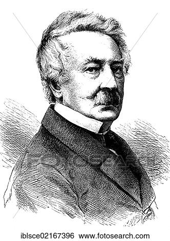Stock Photograph - Georg Friedrich Louis Stromeyer, 1804 - 1876, a German surgeon and general physician, historical engraving, 1880. Fotosearch