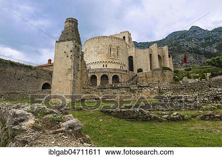 George Castriot Skanderberg museum, Kruje castle, Kruje, Albania, Europe View Large Photo Image Stock Image - George Castriot Skanderberg museum, Kruje castle, Kruje, Albania, Europe. Fotosearch