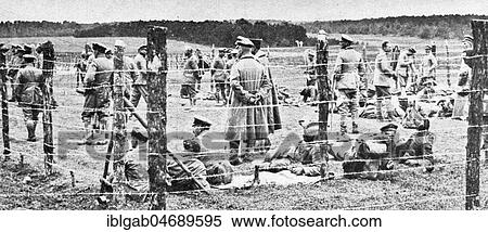 Stock Photography - German prisoners, 1915, France, Europe. Fotosearch